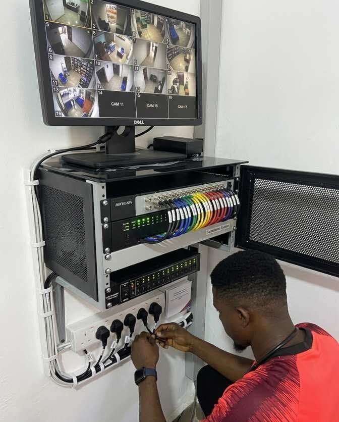 complete cctv setup frozera